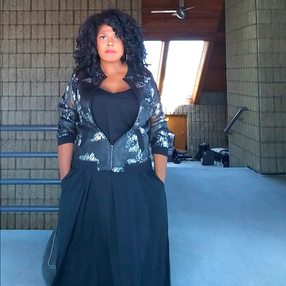 Black 0 Degrees Celsius Bomber